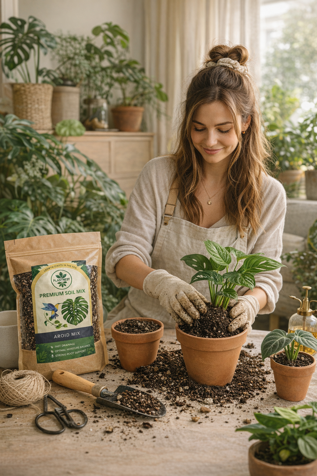 PlantNest premium soil mix